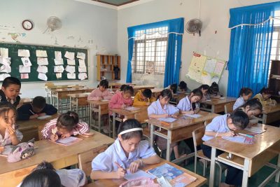 TRƯỜNG TH LÊ QUÝ ĐÔN TỔ CHỨC HỘI THI VỞ SẠCH CHỮ ĐẸP CẤP TRƯỜNG NĂM HỌC 2024-2025